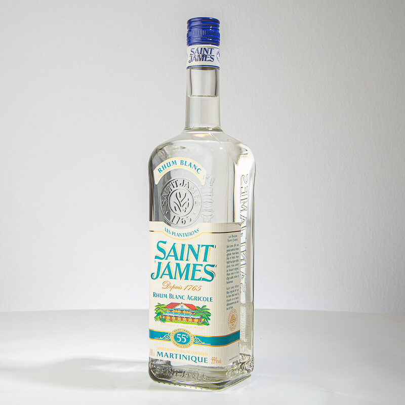 SAINT JAMES - Coffret dégustation 5cl x4, rhum agricole AOC vieux, royal  ambré, paille, blanc - Martinique