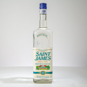 SAINT JAMES - Rhum blanc - 55° - 100cl