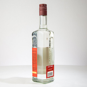 SAINT JAMES - Coeur de Chauffe - Rohprodukt der Kolonne - Weisser Rum - 60° - 70cl