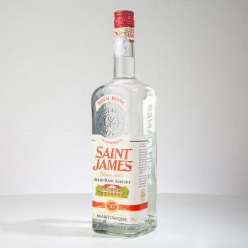 SAINT JAMES - Rhum blanc - 50° - 100cl