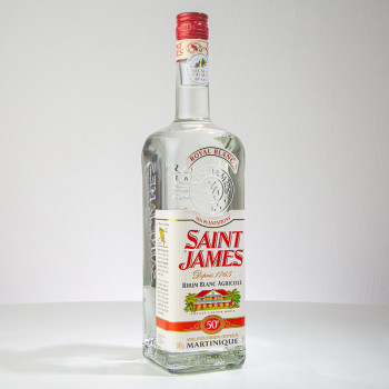 SAINT JAMES - Weisser Rum - 50° - 100cl