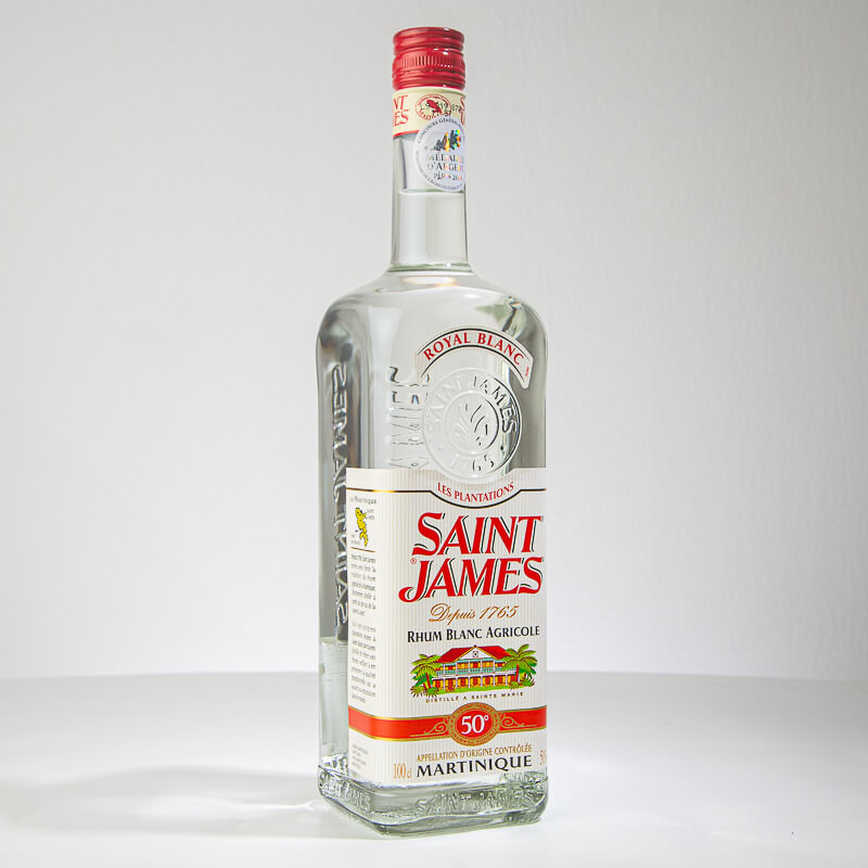 SAINT JAMES - Rhum blanc - 50° - 100cl