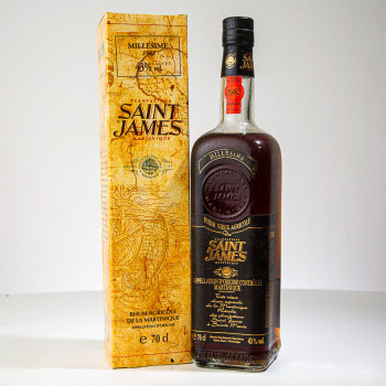 SAINT JAMES - Millésime 1982 - Numéroté - Rhum hors d'âge - 43° - 70cl