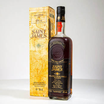 SAINT JAMES - Millésime 1982 - Numéroté - Rhum hors d'âge - 43° - 70cl