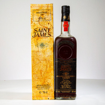 SAINT JAMES - Millésime 1982 - Numéroté - Rhum hors d'âge - 43° - 70cl