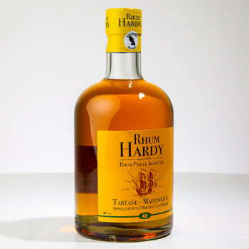 HARDY - Rhum paille - Rhum Ambré - 45° - 70cl