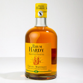 HARDY - Rhum Paille - Goldener Rum - 45° - 70cl