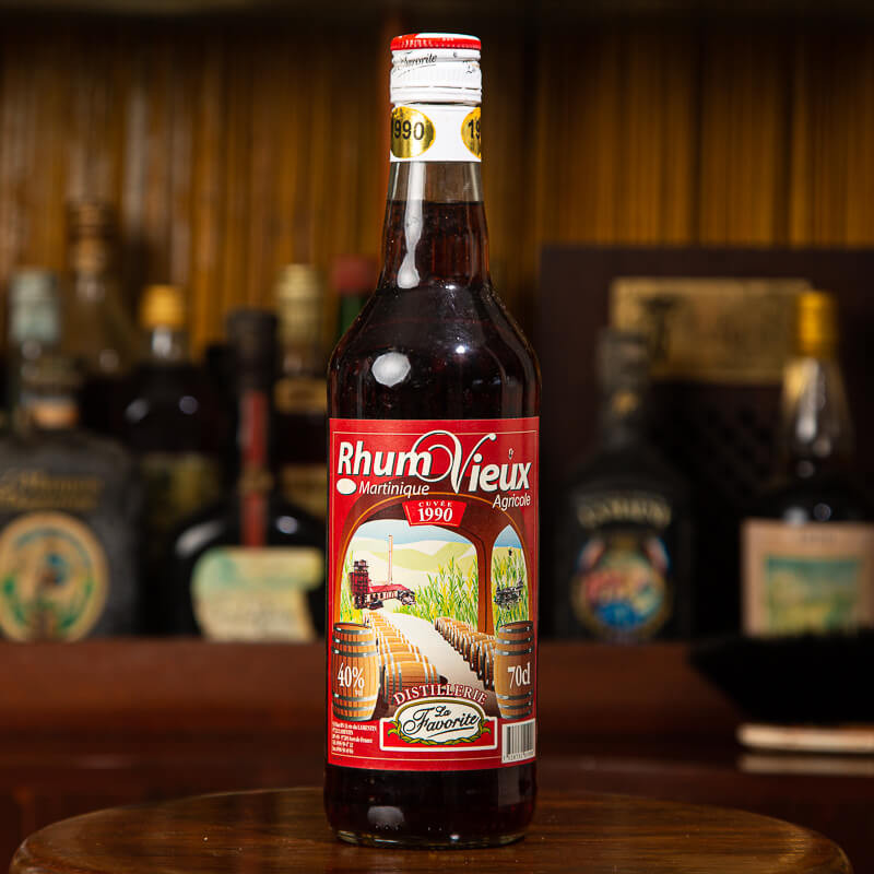 LA FAVORITE - Alter Rum - Jahrgang 1990 - Vintage Rum - 40° - 70cl