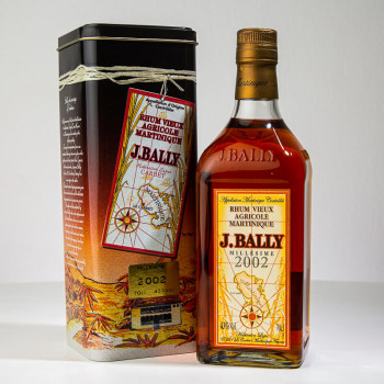 RHUM BALLY - Millésime 2002 - 43° - 70cl