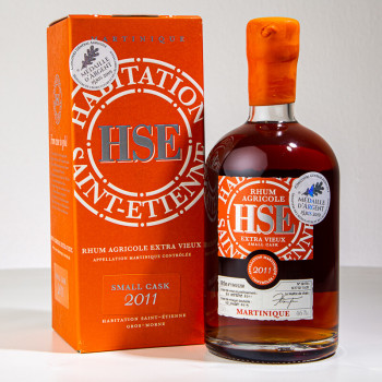 HSE - Millésime 2011 - Small Cask - Numéroté - Rhum hors d'âge - 46° - 50cl