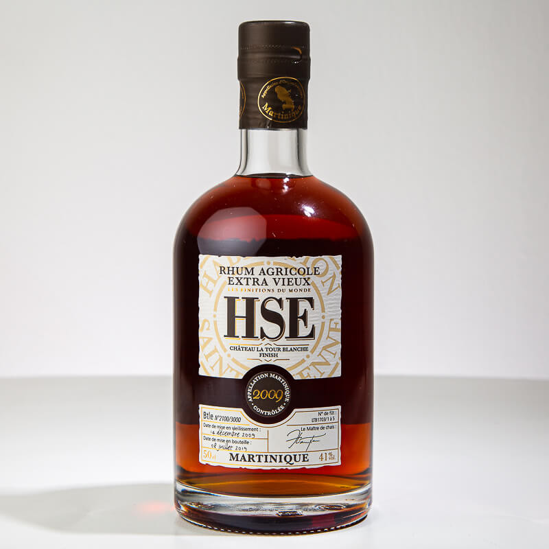 HSE - Chateau La Tour Blanche Sauterne Finish - 2009 - Rhum hors d'âge - 41° - 50cl HSE - Chateau La Tour Blanche Sauterne Finish - 2009 - Rhum hors d'âge - 41° - 50cl