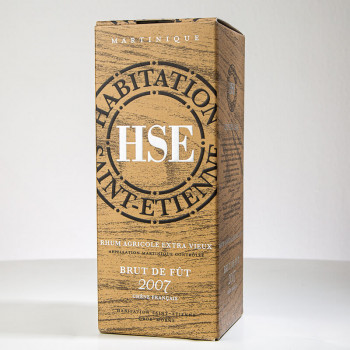 HSE - Millésime 2007 - Brut de fût - Rhum hors d'âge - 50,8° - 70cl