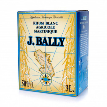 RHUM BALLY - Rhum blanc - CUBI - 50° - 300cl