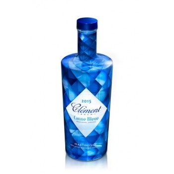 CLEMENT - Canne bleue - Jahrgang 2015 - Weisser Rum - 50° - 70cl