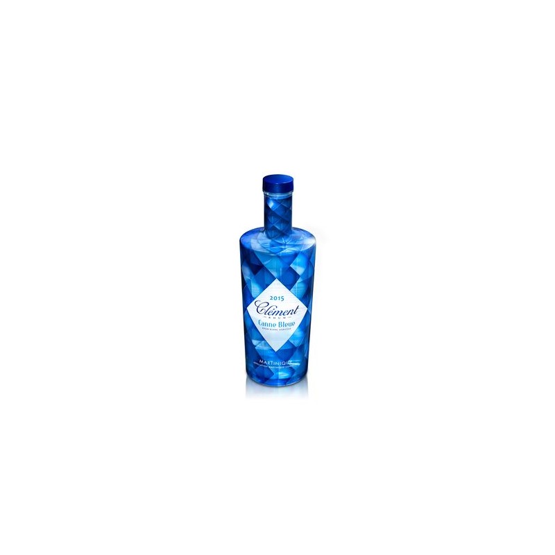 CLEMENT - Canne bleue - Jahrgang 2015 - Weisser Rum - 50° - 70cl