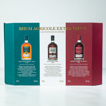 HSE - Coffret 3 rhums - Fino Oloroso Cask - Chateau La Tour Blanche - Kilchoman Cask - 3x20cl