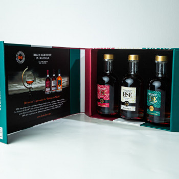 HSE - Coffret 3 rhums - Fino Oloroso Cask - Chateau La Tour Blanche - Kilchoman Cask - 3x20cl