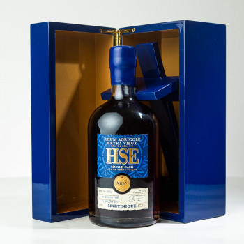 HSE - Millésime 1998 - Single Cask - Numéroté - Rhum hors d'âge - 47,8° - 50cl