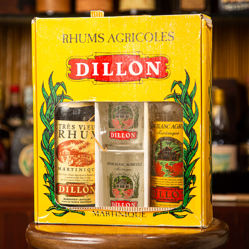 DILLON - Millésime 1970 - 1 très vieux et 1 blanc - Vintage - Coffret