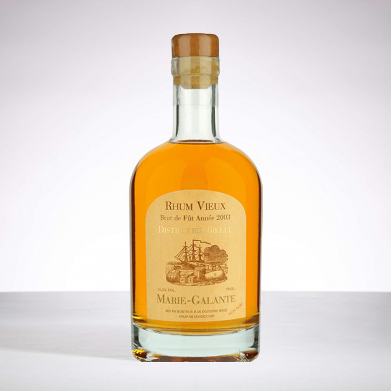 BIELLE - Millésime 2003 - Rhum hors d'âge - 52,9° - 70cl BIELLE - Millésime 2003 - Rhum hors d'âge - 52,9° - 70cl