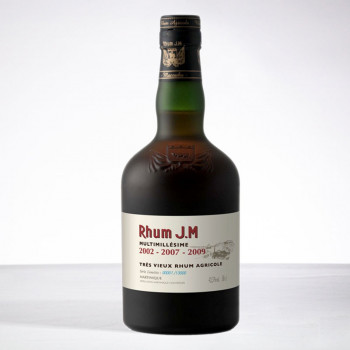 JM - Jahrgang 2002-2007-2009 - Sehr alter Rum - 41,7° - 50cl