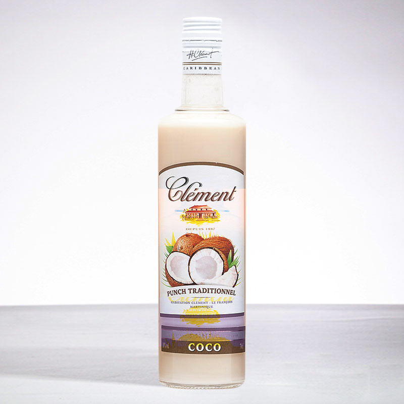 CLEMENT - Punch Coco - Liqueur - 18° - 70cl