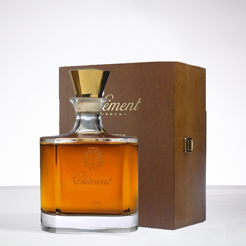 CLEMENT - Kristall-Karaffe - Extra Alter Rum - 42° - 70cl CLEMENT - Kristall-Karaffe - Extra Alter Rum - 42° - 70cl