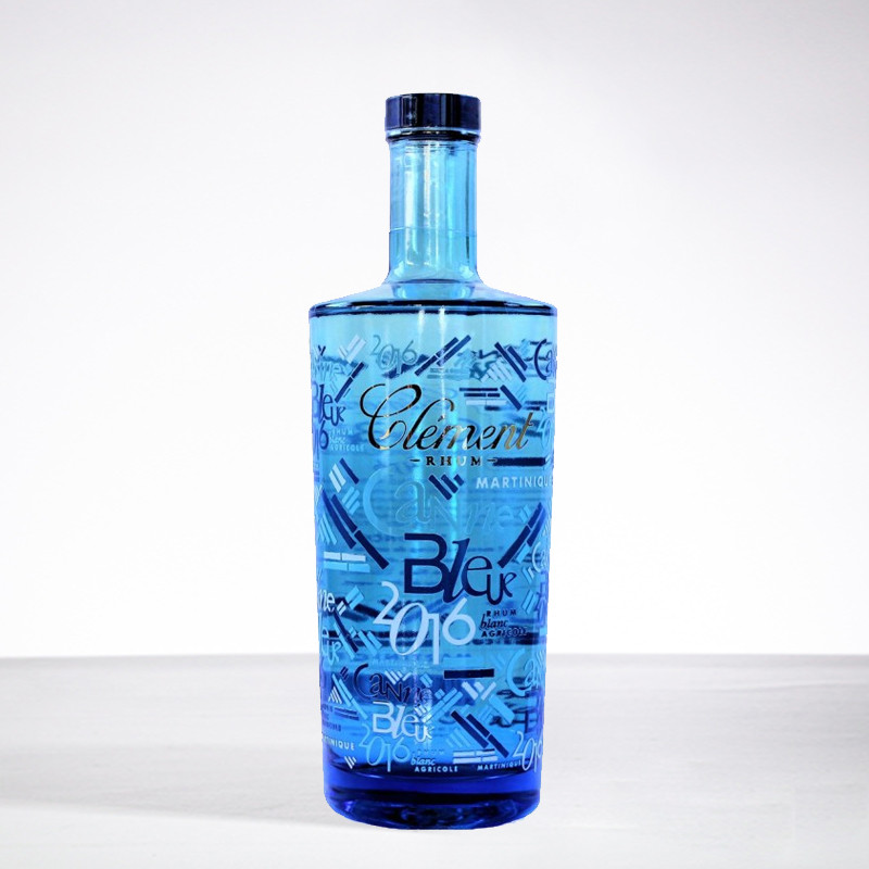 CLEMENT - Canne bleue - Französischer Rum - Weisser Rum - 50° - 70cl