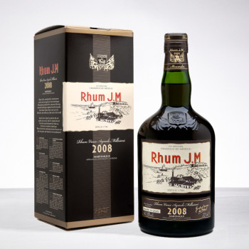 JM - Millésime 2008 - Rhum hors d'âge - 41,9° - 70cl