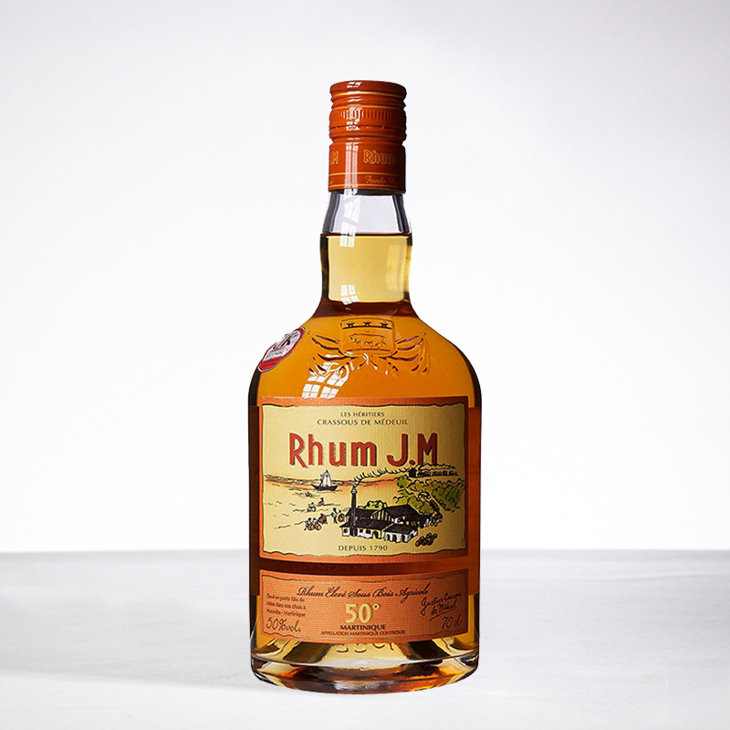 Rhum JM - Elevé sous bois - Rhum Ambré - Martinique