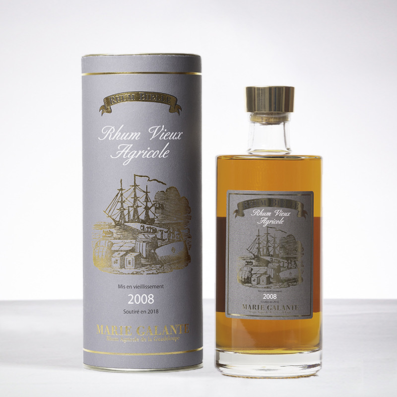 BIELLE - Millésime 2008 - 10 ans - Rhum Vieux - 45° - 70cl