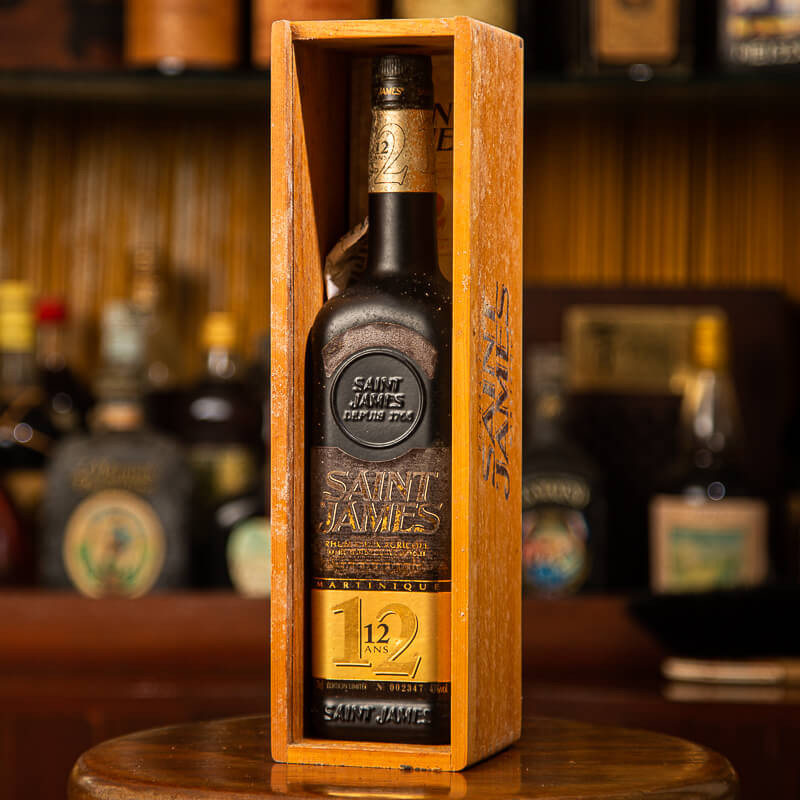 Saint james - edition limitée 12 ans - rhum vintage - rhum hors d'âge - 43° - 70cl