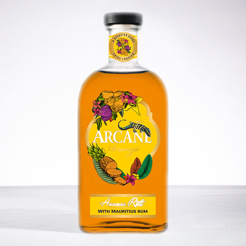 Rhum arrangé R°5 Ananas Romarin - Papa O Rhum