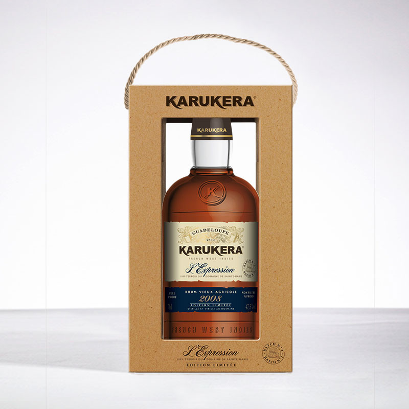 KARUKERA - Millésime 2008 - L'expression - 60 ans - Rhum hors d'âge - 48,4 - 70cl