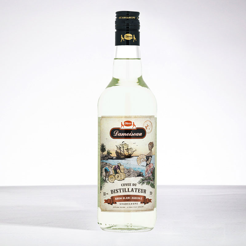 DAMOISEAU - Cuvée Distillateur - Rhum blanc - 55° - 70cl