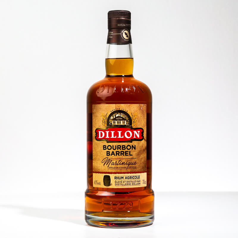 DILLON - Bourbon barrel - Goldener Rum - 41° - 70cl