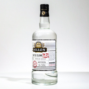 DILLON - Brut de colonne - Rhum blanc - 71,3° - 70cl - martinique