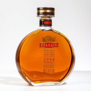 DILLON - Millésime 2004 - XO - Carafe - Rhum hors d'âge - 43° - 70cl