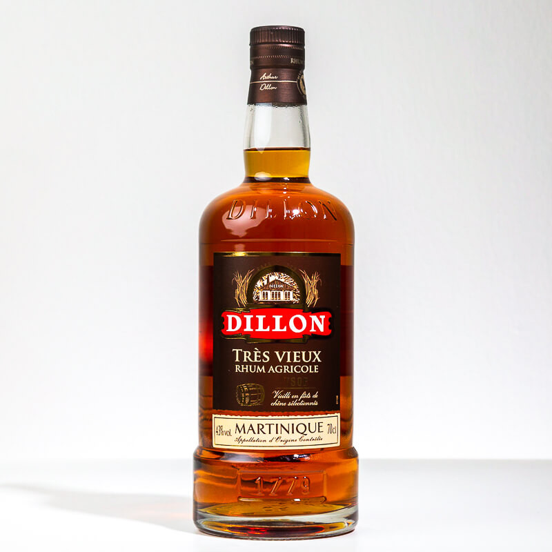 DILLON - VSOP - Rhum très vieux - 43° - 70cl