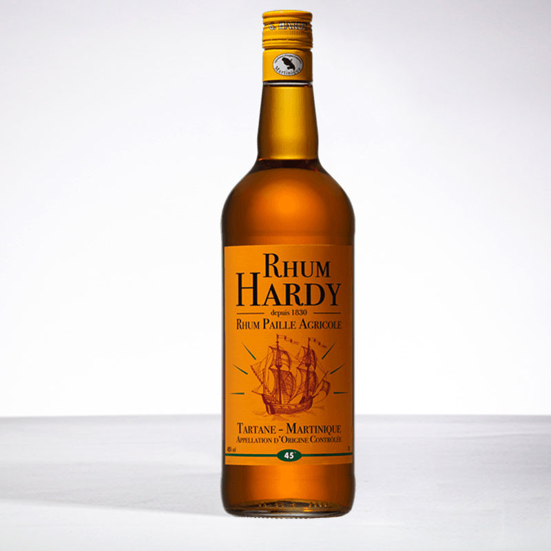 HARDY - Rhum paille de Tartane - 45° - 100cl