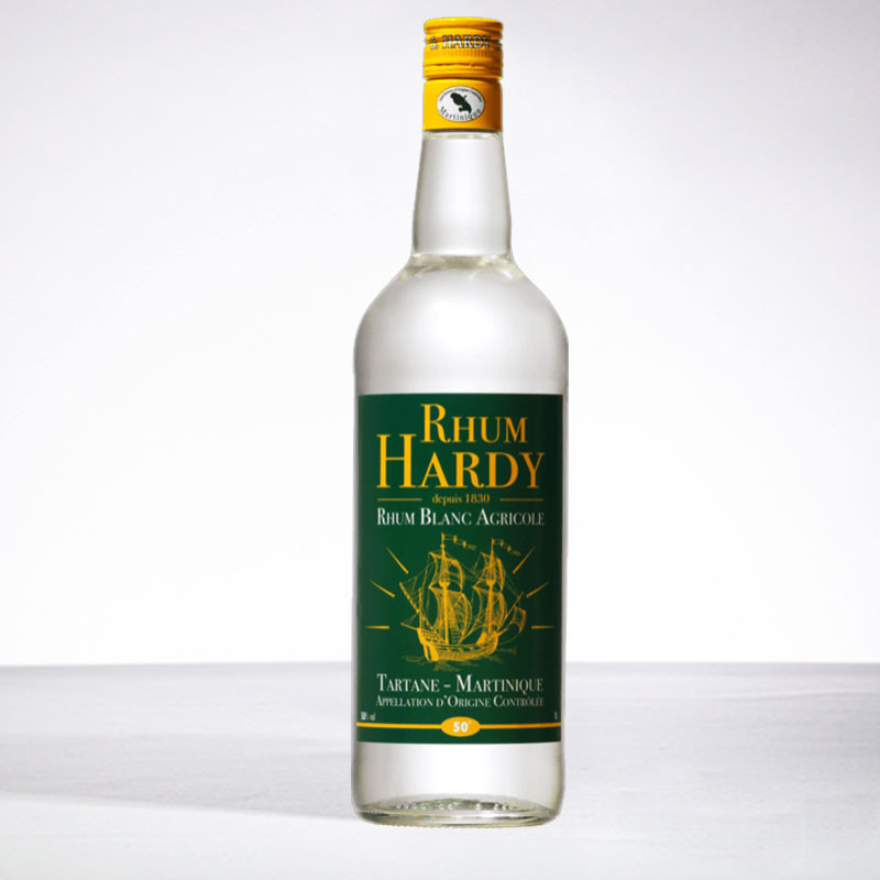 HARDY rum - Weisser Tartane Rum - 50° - 100cl