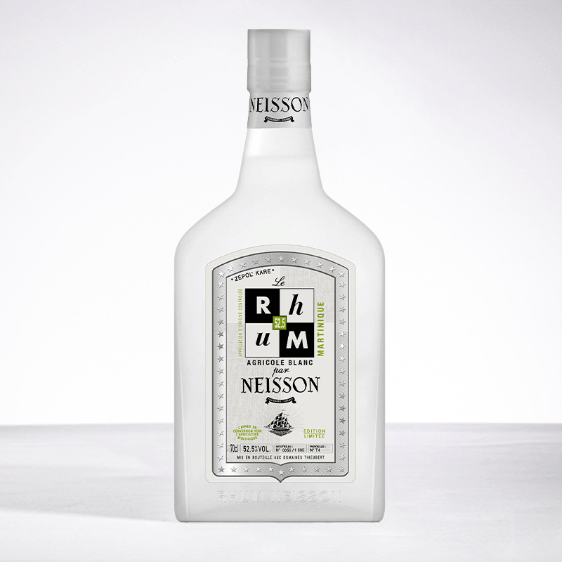 NEISSON - Rhum agricole blanc von Neisson - 52,5° - 70cl