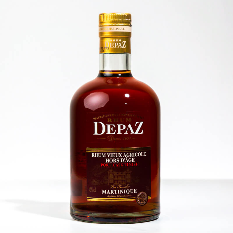 DEPAZ - XO - Finition porto - Extra alter Rum - 45° - 70cl