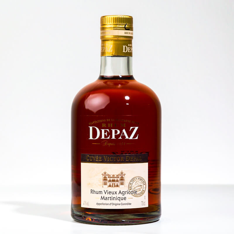 DEPAZ - Cuvée Victor Depaz - Rhum vieux - 41° - 70cl