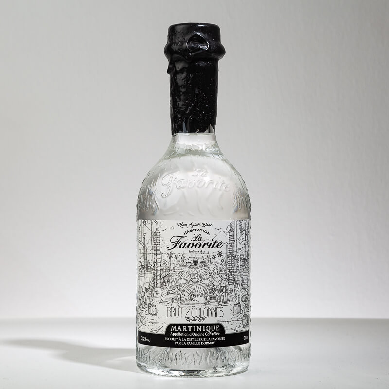 LA FAVORITE - Brut 2 Colonnes - weißer Rum - 73,2° - 70cl