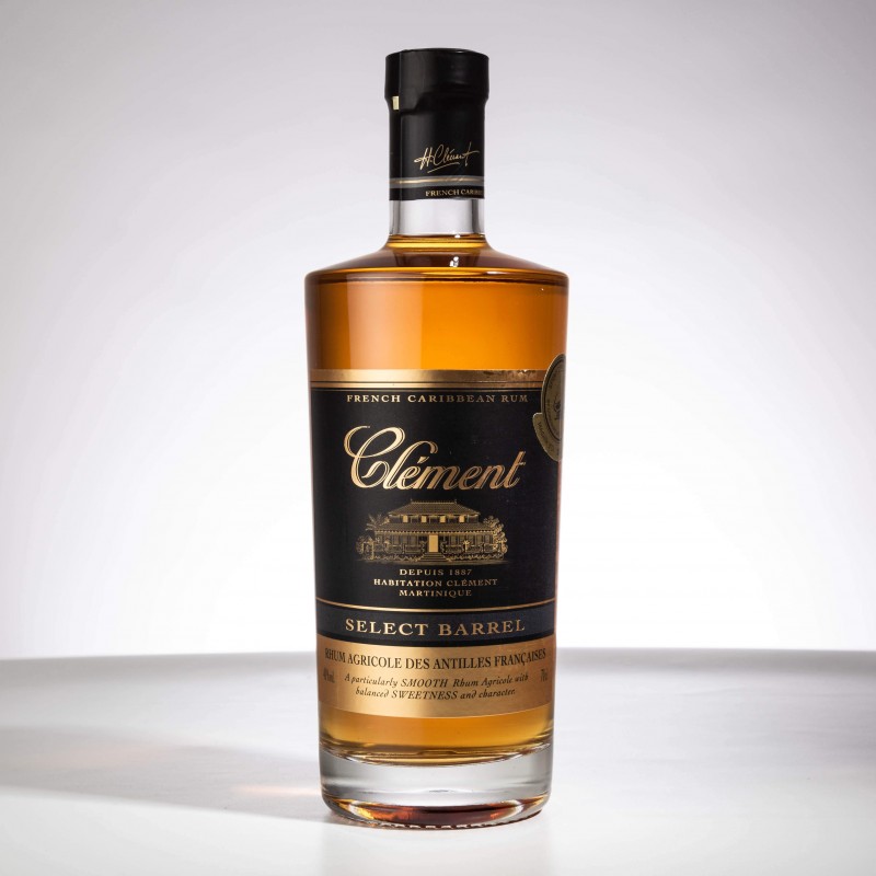 Rhum Clément - Select Barrel - Rhum ambré - Martinique - AOC