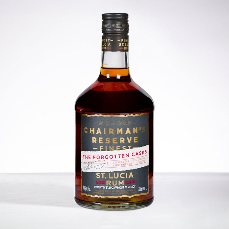 CHAIRMAN'S - Forgotten Casks - Rhum hors d'âge - 40° - 70cl