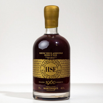 HSE - Millésime 1960 - Rhum hors d'âge - 45° - 70cl