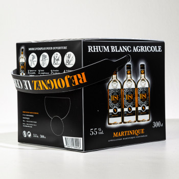 HSE - Rhum blanc - Cubi - 55° - 300cl