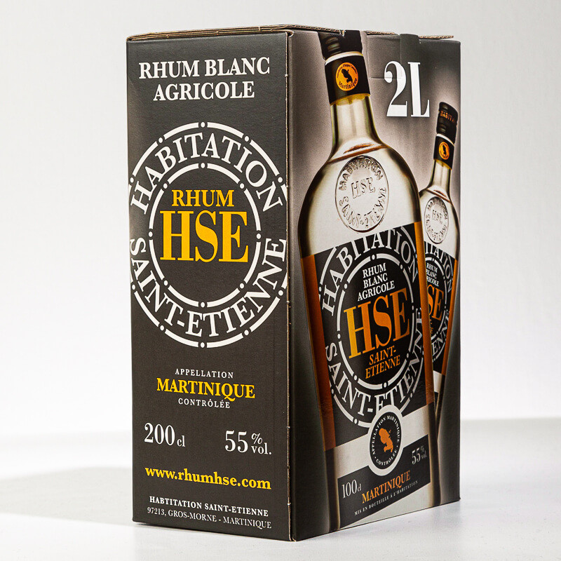 HSE - Rhum blanc - CUBI - 55° - 200cl